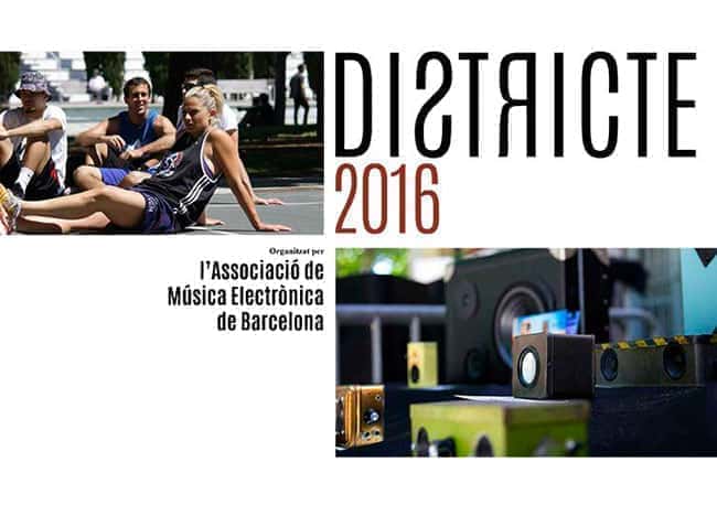 Música: Districte Park Fest 2016