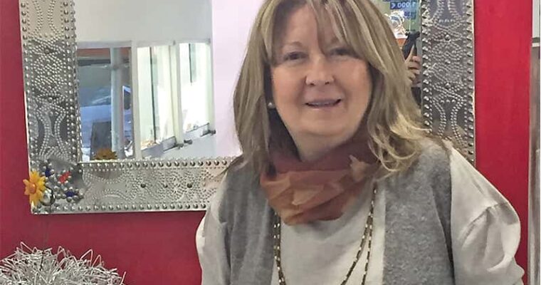 Amor García, presidenta de l'Eix Sagrada Família