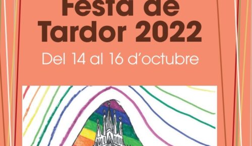Cartell Festa Tardor 2022 Sagrada Familia