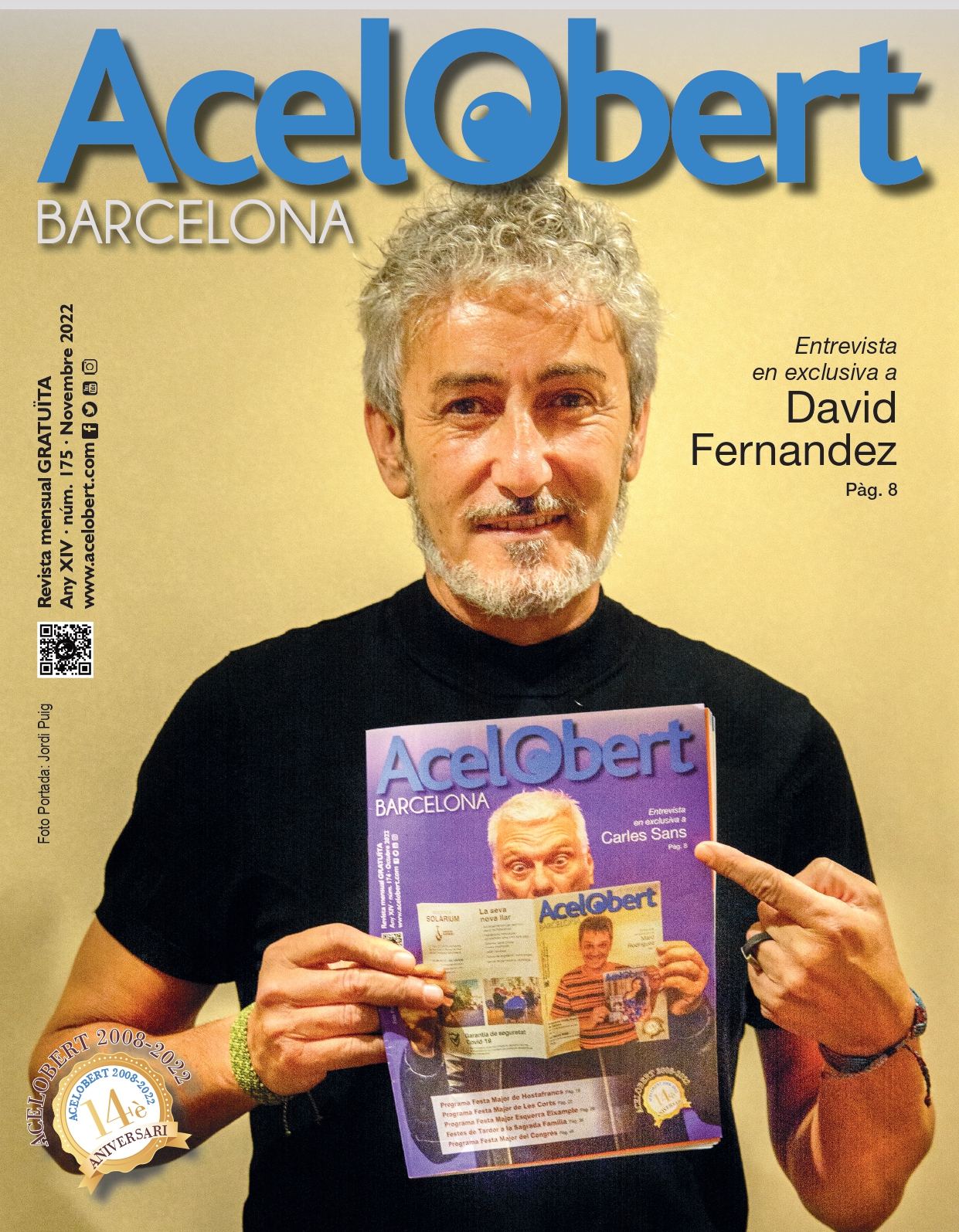 Portada Revista Acelobert Barcelona. 175. Novembre 2022