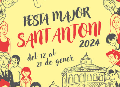 Cartell Festa Major Sant Antoni 2024