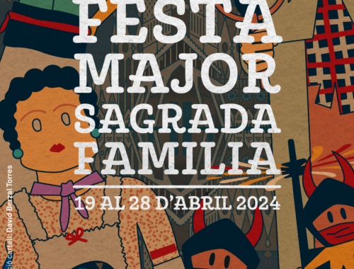 Cartell Festa Major Sagrada Familia 2024