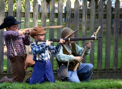 niños jugando. AHIGE
