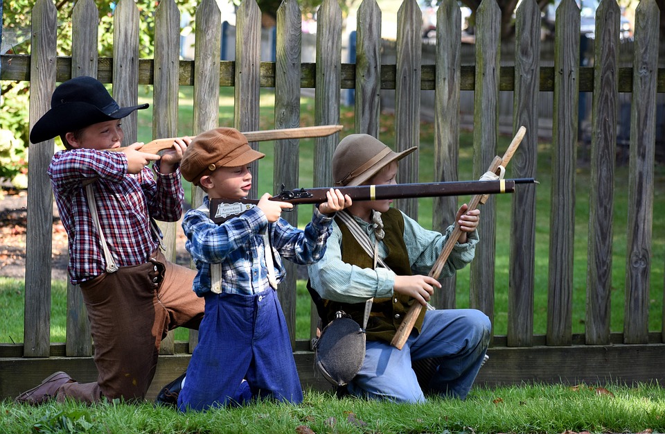 niños jugando. AHIGE